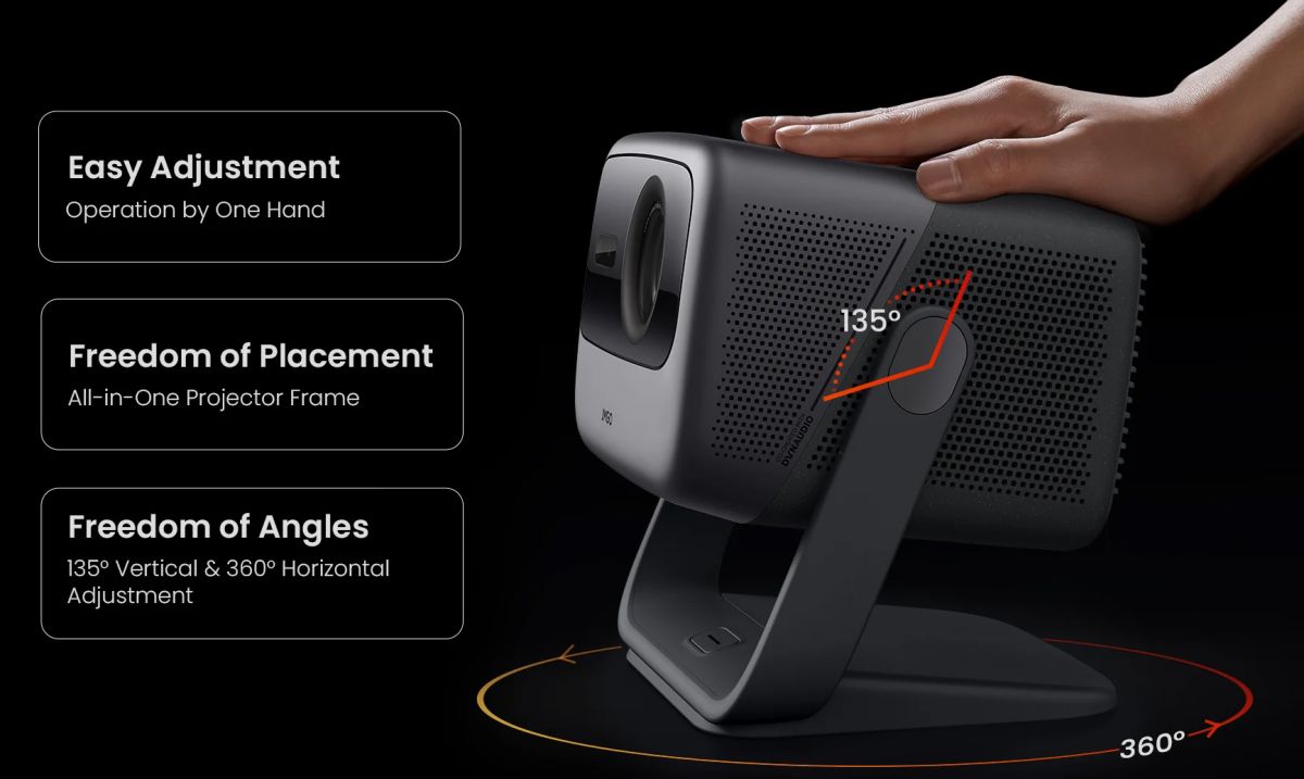 JMGO N1 Ultra 4K All-In-One Lifestyle Projector - Thumbnail 5