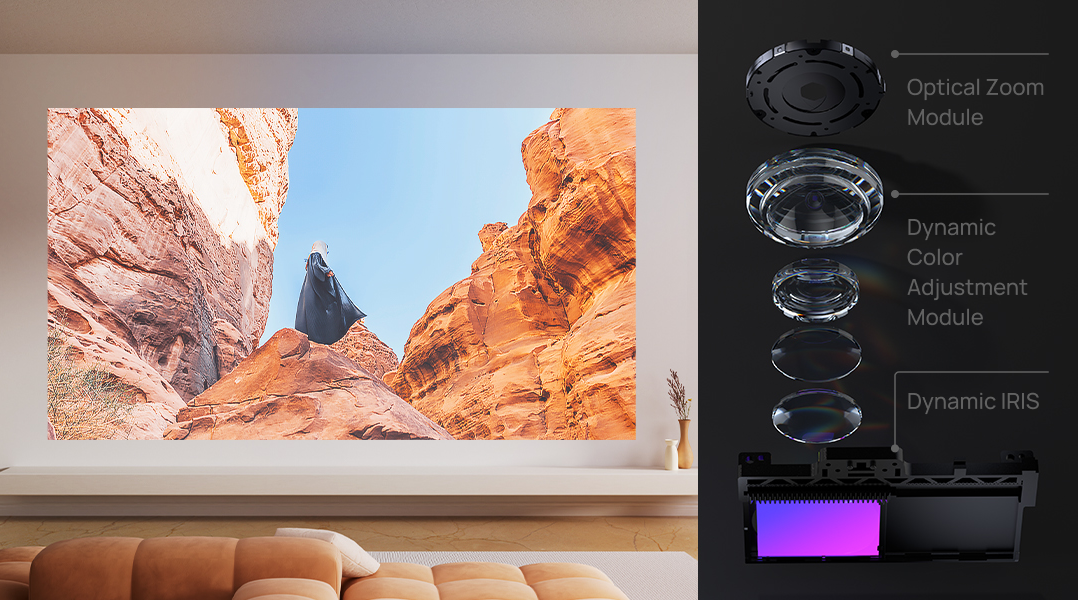 Proyector  XGIMI Horizon Ultra, 3840 x 2160 píxeles, 25000 h, 4K