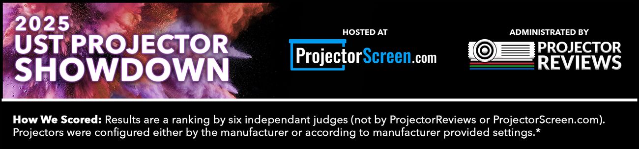 2025 UST Projector Showdown Results