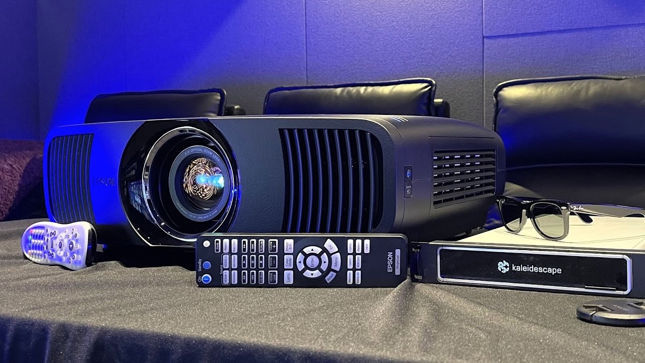 Epson LS12000 4K Home Theater Laser Projector with 2700 Lumens 