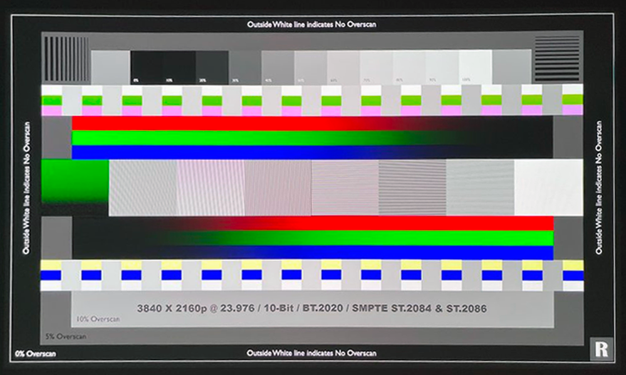 Overscan XGIMI Horizon Ultra