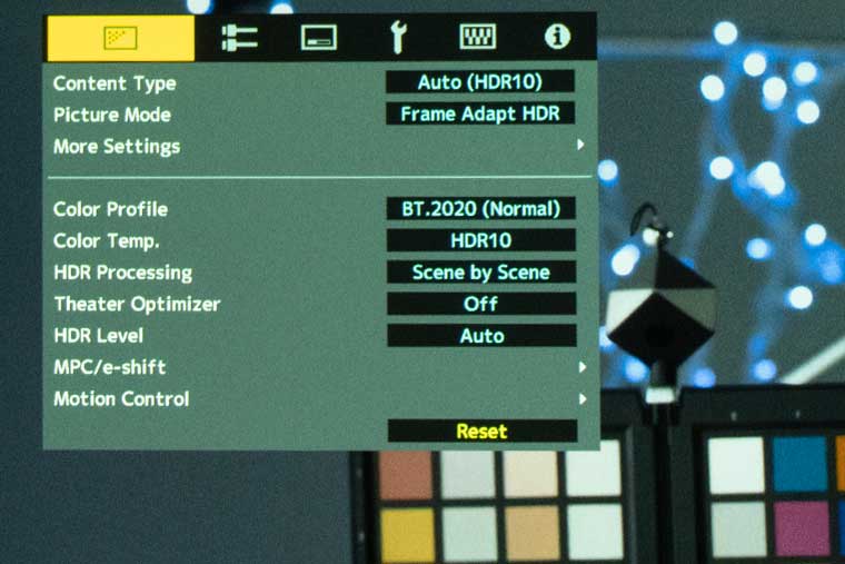JVC NZ800 Projector Review
