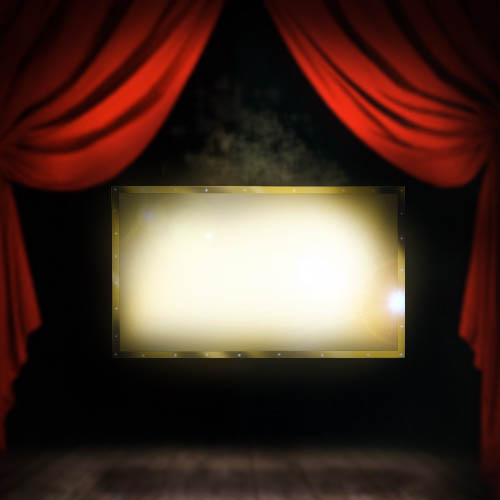 million dollar projector screen