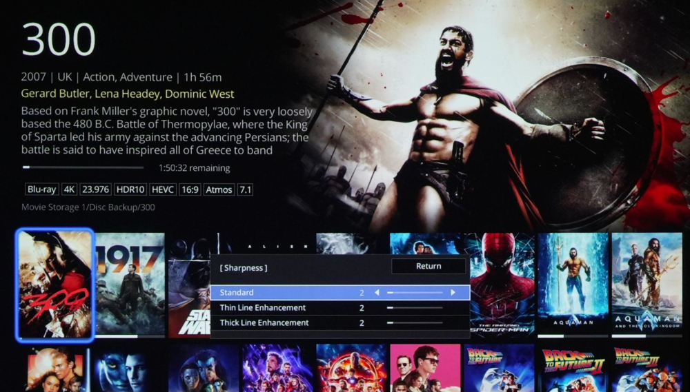 Film grain and facial detail