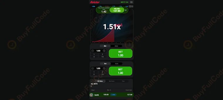 Aviator Like Spribe Game with Source Code | unity game source code for sell : BUYFULLCODE