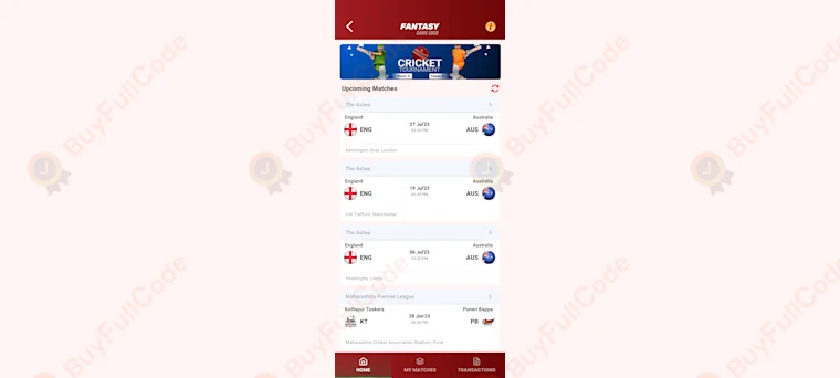 Fantasy cricket Game with Source Code | unity game source code for sell : BUYFULLCODE