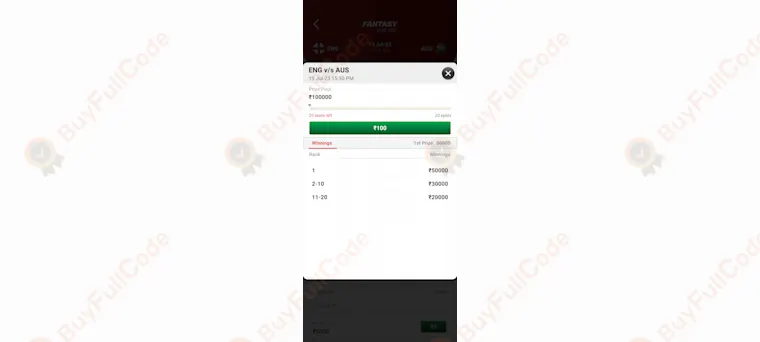 Fantasy cricket Game with Source Code | unity game source code for sell : BUYFULLCODE