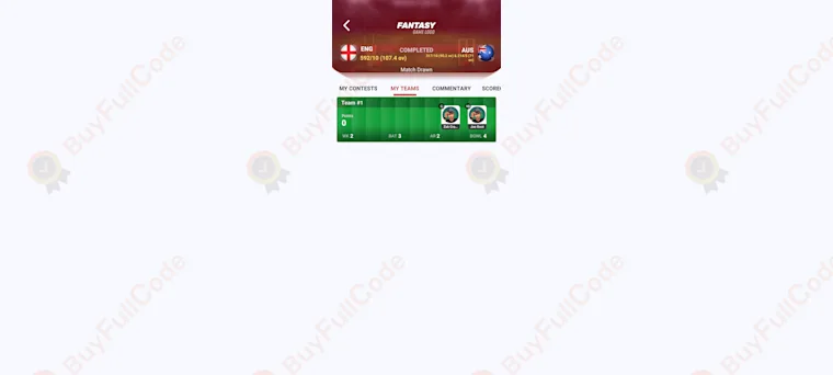 Fantasy cricket Game with Source Code | unity game source code for sell : BUYFULLCODE