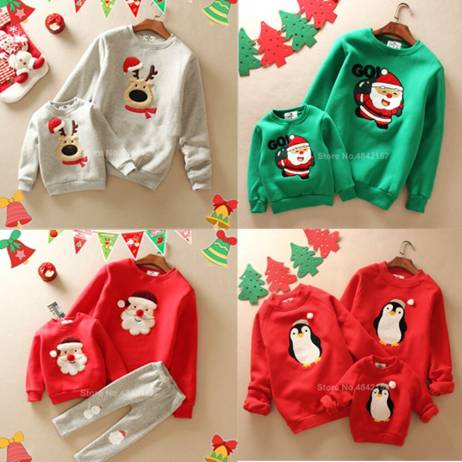 2021 Xmas Year Matching Family Outfits Mo...