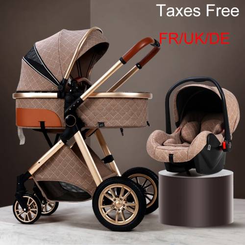 Baby Stroller 3 in 1 High Landscape Strol...