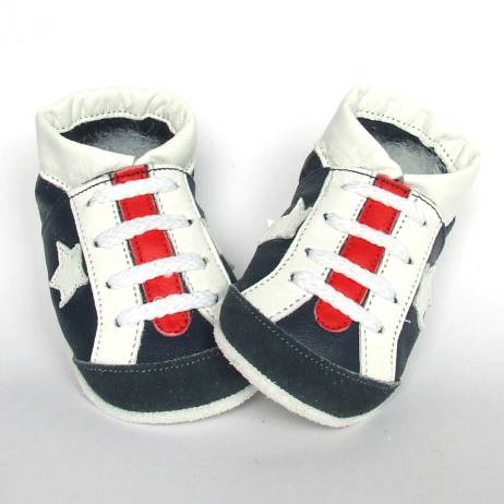Babyschoentjes Baby slofjes leer Sport Vegas