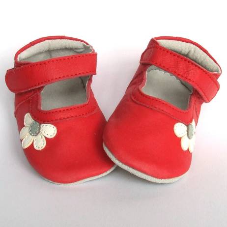 Babyschoentjes Blossom Red