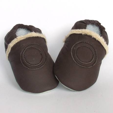 Babyschoentjes Brown Fur