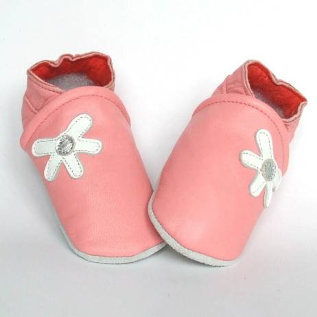 Babyschoentjes Daisy Pink