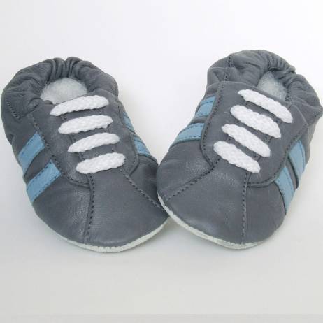 Babyschoentjes Retro Stone Blue
