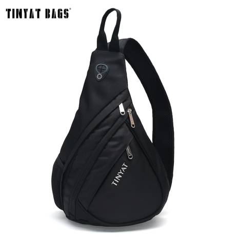 TINYAT Men Bag Men Shoulder Sling Bag pac...