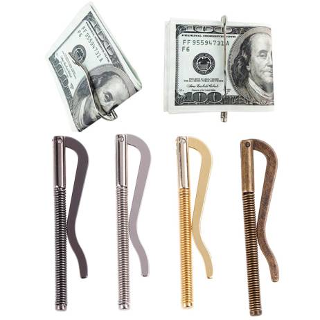 1Pcs Metal Bifold Money Clip Wallet Repla...
