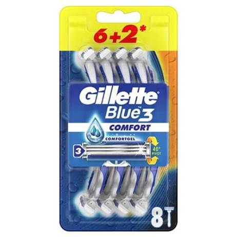 Gillette Blue 3 Comfort Disposable Shavin...