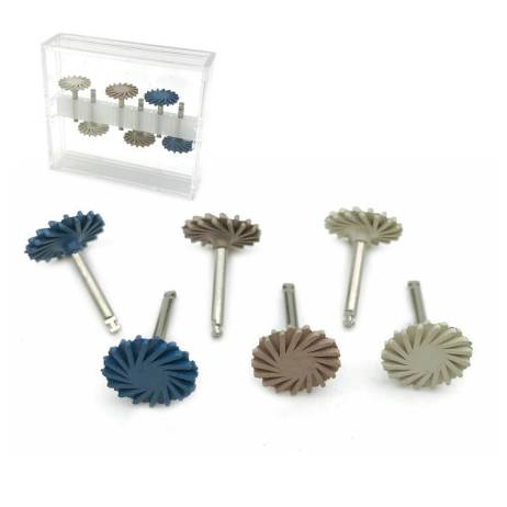 6pcs/set Dental Composite Resin Polishing...