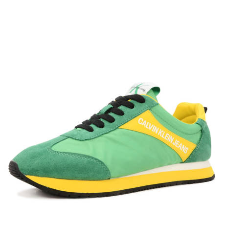 Calvin Klein Jerrold Sneaker Groen Maat 42