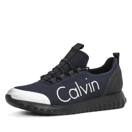 Calvin Klein Ron Heren Sneaker Blauw Maat 41
