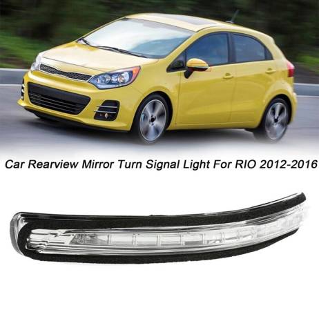Left Side for KIA Rio 2012-2016 87614-1W000 Rearview Mirror LED Turn Signal Light Mirror Indicator Lamp Flashing Light