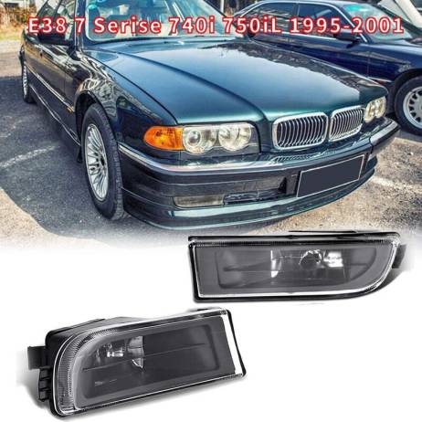 1 Pair Clear Lens Fog Front Bumper Light ...