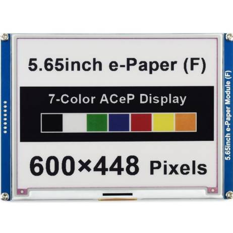 5.65inch Colorful E-Paper E-Ink Display M...