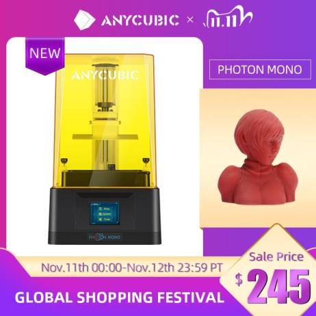 ANYCUBIC 3D Printer Photon Mono UV Light ...