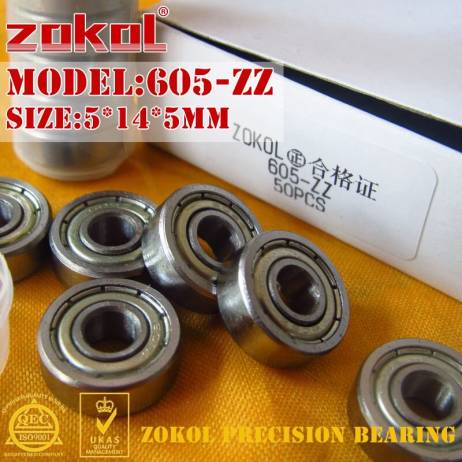 ZOKOL 605 ZZ Z1bearing 605-ZZ 605zz Minia...