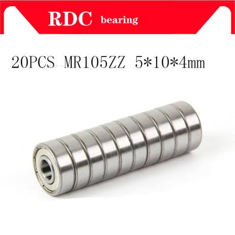 20Pcs ABEC-5 MR105ZZ MR105Z MR105 ZZ L-10...