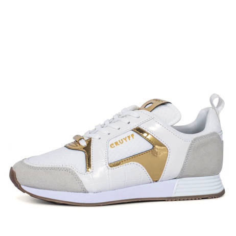 Cruyff Lusso Witte Dames Sneakers Maat 36