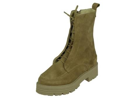Aqa Stoere Trendy Hoge Veterschoen Damesschoenen Maat 36 37 38 40 41 Sand
