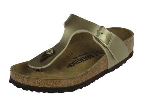 Birkenstock gizeh damesschoenen maat 37 goud regular
