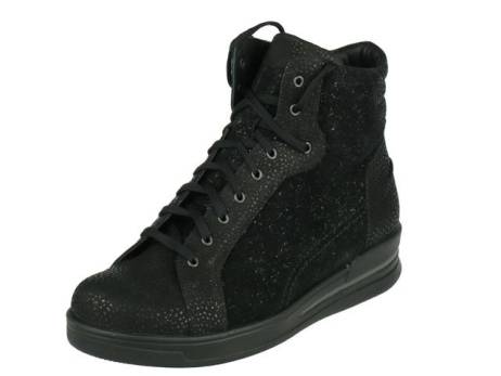 durea-comfort-halfhoge-veterboot-met-rits-damesschoenen-maat-5-zwart(23995)