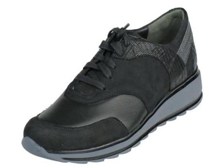 durea-comfort-lage-dames-veterschoen-damesschoenen-maat-4-5-5-zwart(20995)