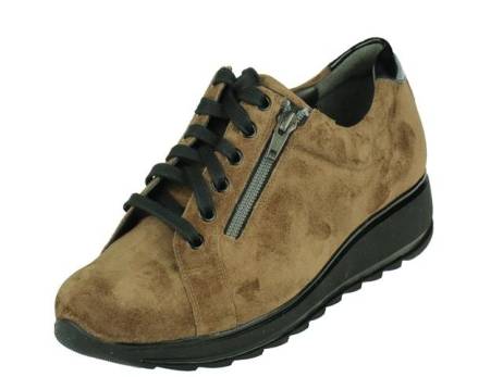 durea-comfort-sportieve-lage-dames-veterschoen-damesschoenen-maat-8-bruciatto-zwart(17975)