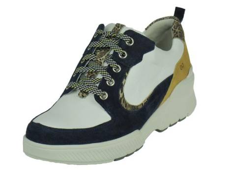 durea-go-damesschoenen-maat-5-7-7-5-marine-wit-taupe(19995)