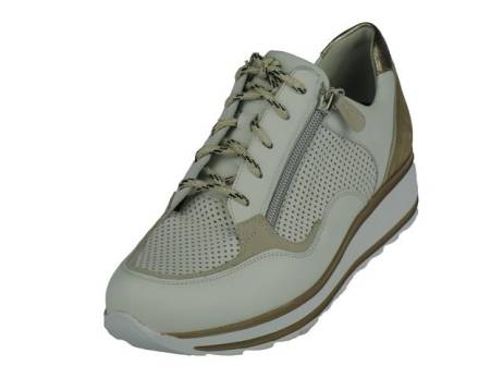 durea-sneaker-damesschoenen-maat-6-5-7-wit-beige-champagne(21995)