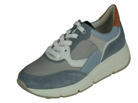 gabor-gabort-sportieve-lage-dames-veterschoen-damesschoenen-maat-4-5-cielo-grau-orange(8975)