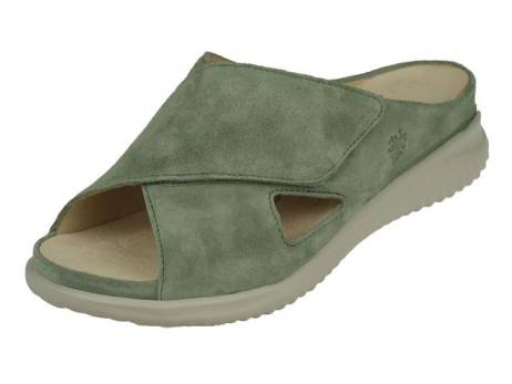 hartjes-comfort-kruisband-slipper-damesschoenen-maat-42-khaki(9975)