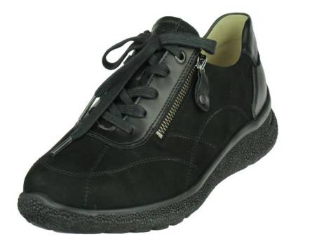 hartjes-comfort-sportieve-lage-dames-veterschoen-damesschoenen-maat-5-5-zwart(18995)