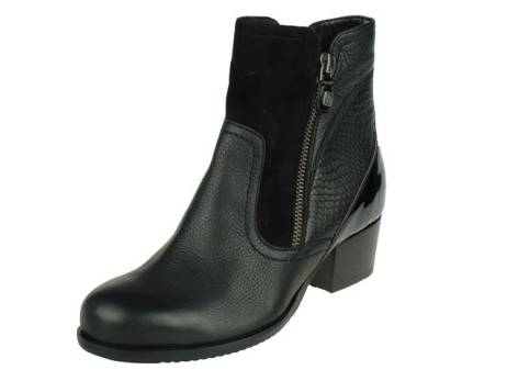 helioform-comfort-kort-laarsje-damesschoenen-maat-5-6-7-zwart-combi(12575)