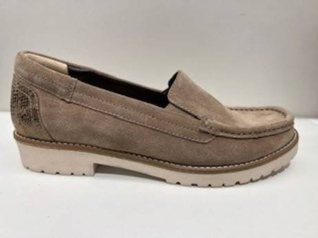 Helioform Mocassin Damesschoenen Maat 4 4 5 5 5 5 6 6 5 7 8 Taupe Combi