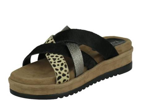 lazamani-slipper-damesschoenen-maat-37-38-39-41-zwart-combi(5975)