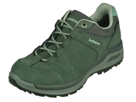 Lowa locarno gtx lo ws damesschoenen maat 4.5 graphite jade