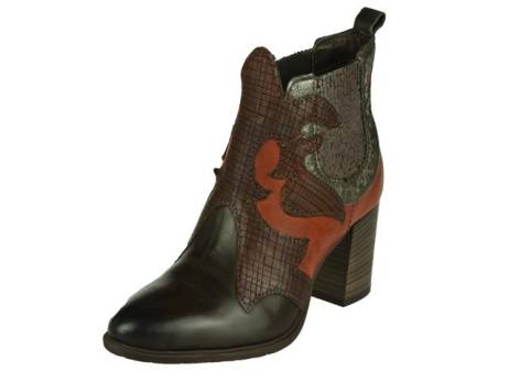 Mjus enkel laars damesschoenen maat 38 bruin,cognac