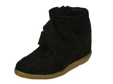 post-xchange-halfhoge-instapper-met-rits-damesschoenen-maat-41-zwart(4475)