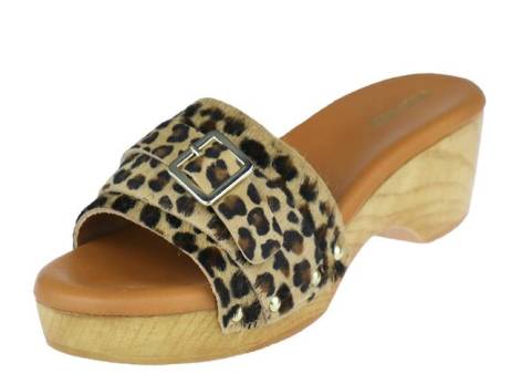 Red Rag Clog Slipper Damesschoenen Maat 38 39 40 41 Leopard