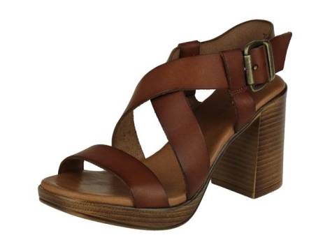 Red Rag High Heel Sandal Damesschoenen Maat 40 Brown Combi